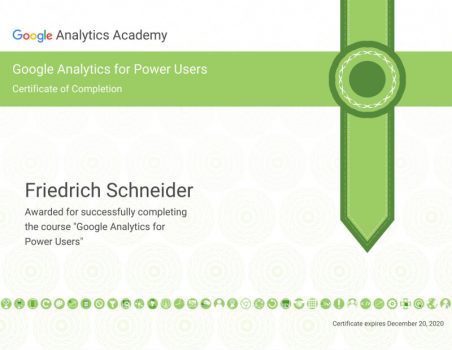Google Analytics Power User